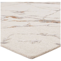 Jaipur Fragment Shattered Abstract Light Gray Gold FRG01 Area Rug