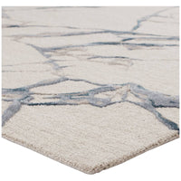 Jaipur Fragment Shattered Abstract Light Gray Blue FRG02 Area Rug