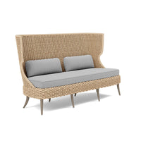 Made Goods Arla Faux Rope Outdoor Sofa in Pagua Fabric