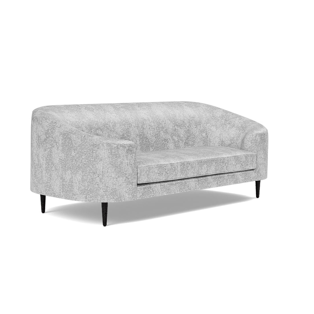 Made Goods Basset Contemporary Cabriole-Style Sofa, Volta Fabric