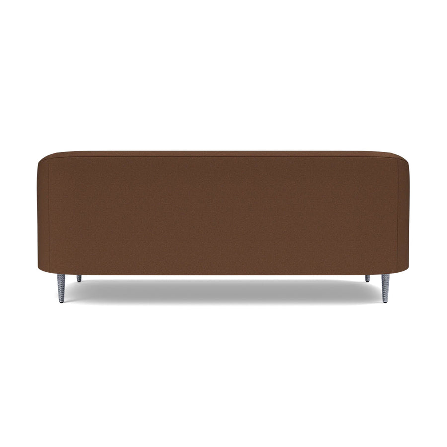 Made Goods Basset Contemporary Cabriole-Style Sofa in Aras Mohair