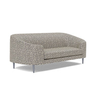 Made Goods Basset Contemporary Cabriole-Style Sofa, Brenta Cotton/Jute