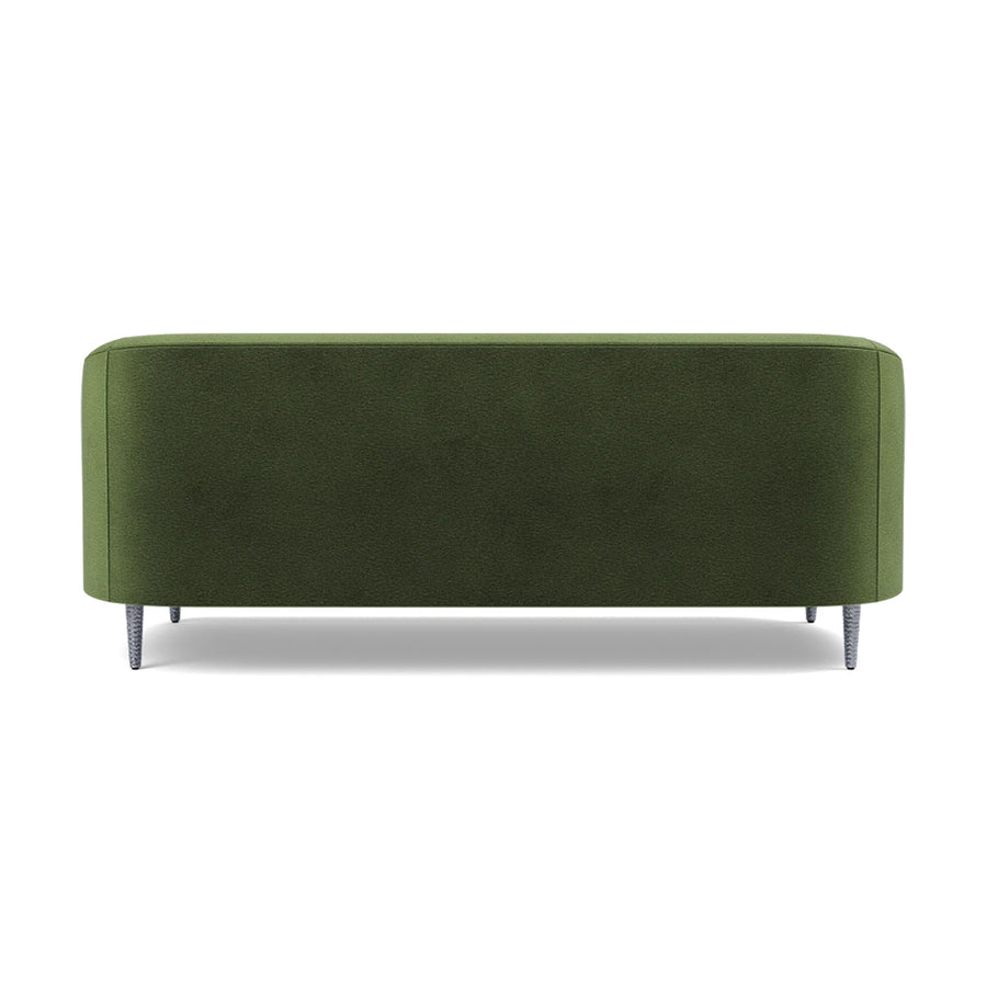 Made Goods Basset Contemporary Cabriole-Style Sofa in Havel Velvet