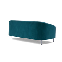 Made Goods Basset Contemporary Cabriole-Style Sofa, Liard Velvet