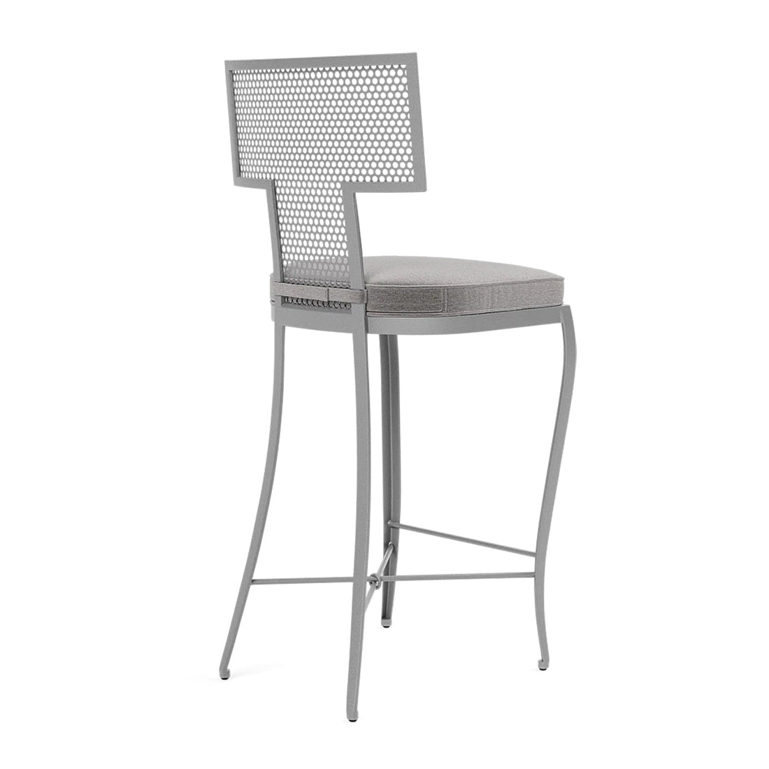 Made Goods Hadley Metal Outdoor Counter Stool in Havel Velvet