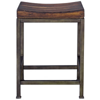 Uttermost Beck Wood Counter Stool