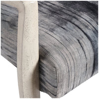 Uttermost Watercolor Gray Chenille Accent Chair