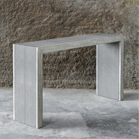 Uttermost Aerina Aged Gray Console Table