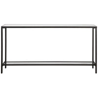 Uttermost Hayley Black Console Table