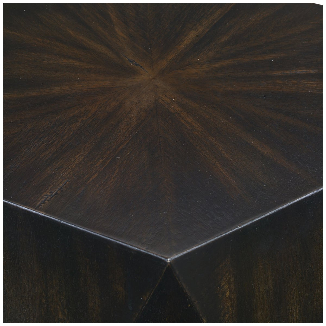 Uttermost Volker Black Wooden Side Table