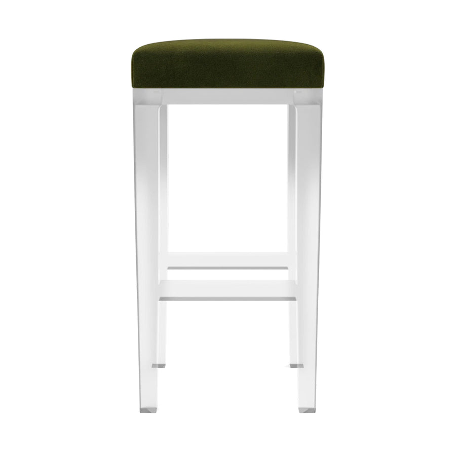 Made Goods Ramsey Bar Stool in Clear Acrylic