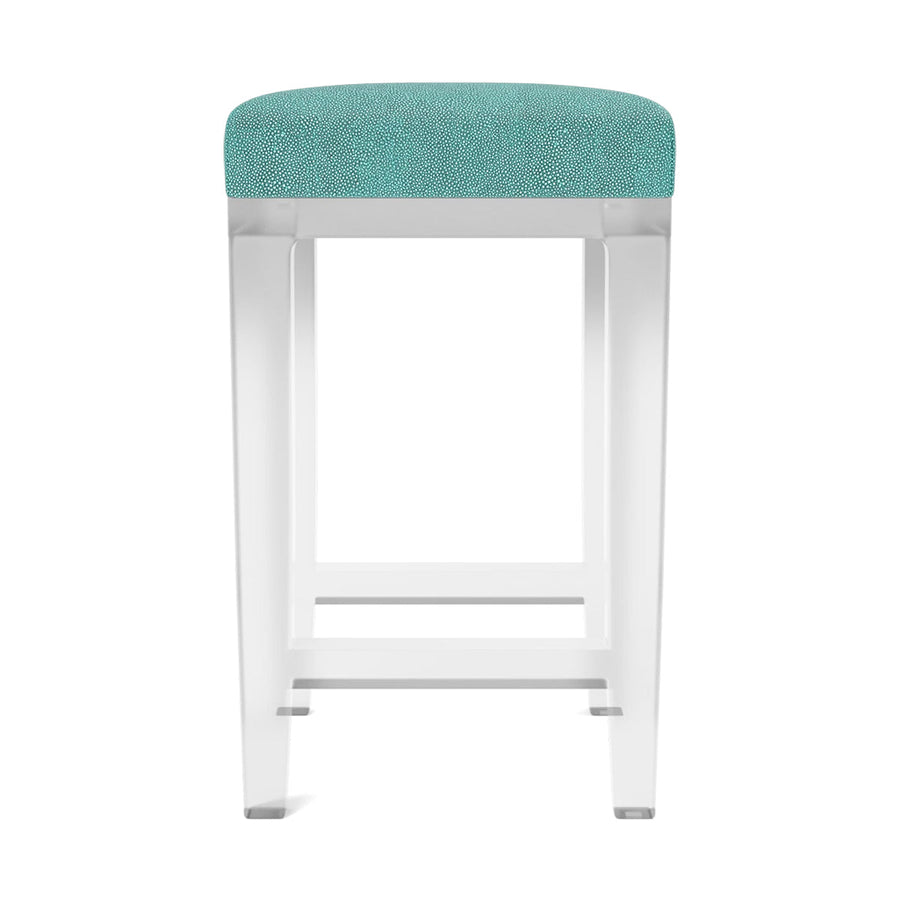 Made Goods Ramsey Counter Stool in Clear Acrylic