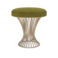 Made Goods Roderic Round Stool in Lambro Boucle