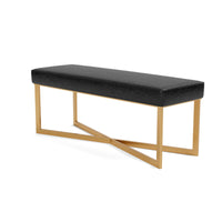 Made Goods Roger Double Bench in Colorado Leather