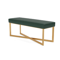 Made Goods Roger Double Bench in Rhone Leather