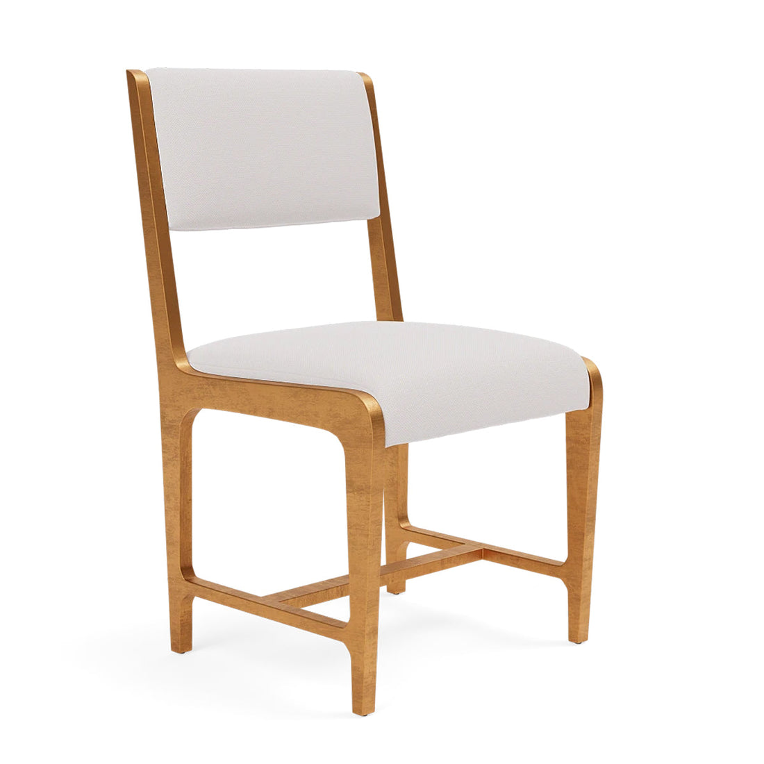 Made Goods Vallois Contemporary Metal Side Chair in Alsek Fabric