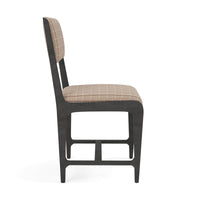 Made Goods Vallois Contemporary Metal Side Chair in Clyde Fabric