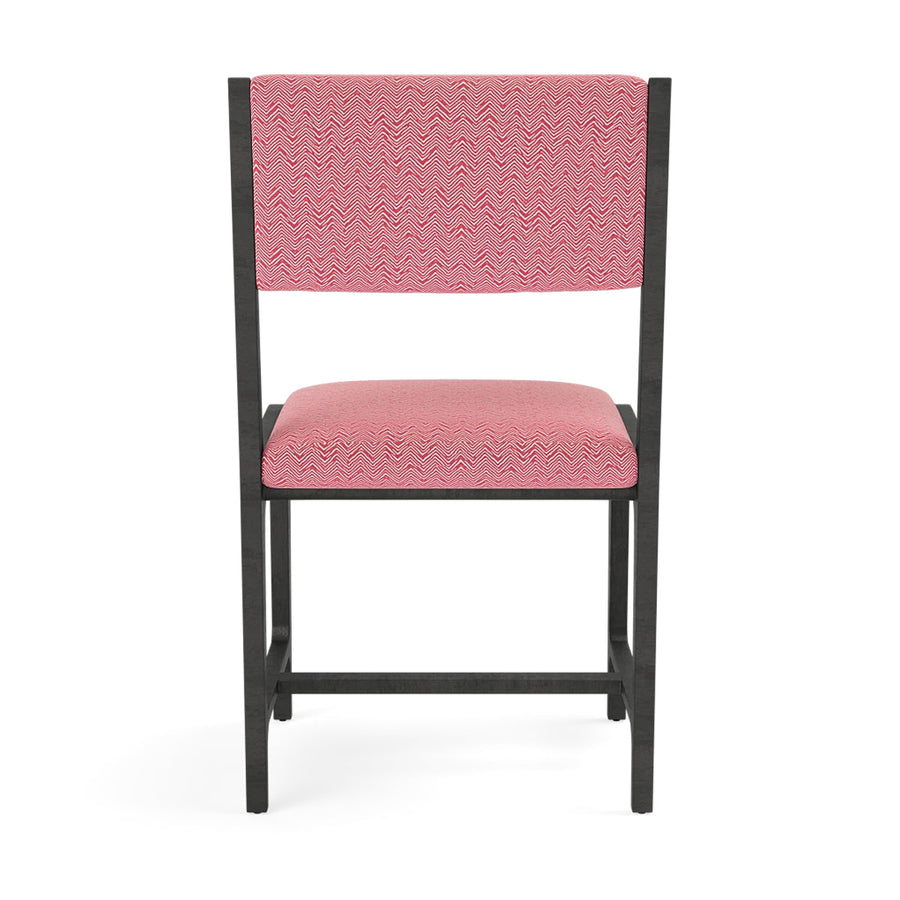 Made Goods Vallois Contemporary Metal Side Chair, Ettrick Cotton Jute