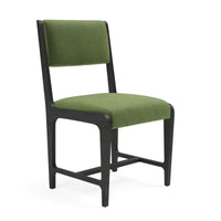 Made Goods Vallois Contemporary Metal Side Chair, Havel Velvet