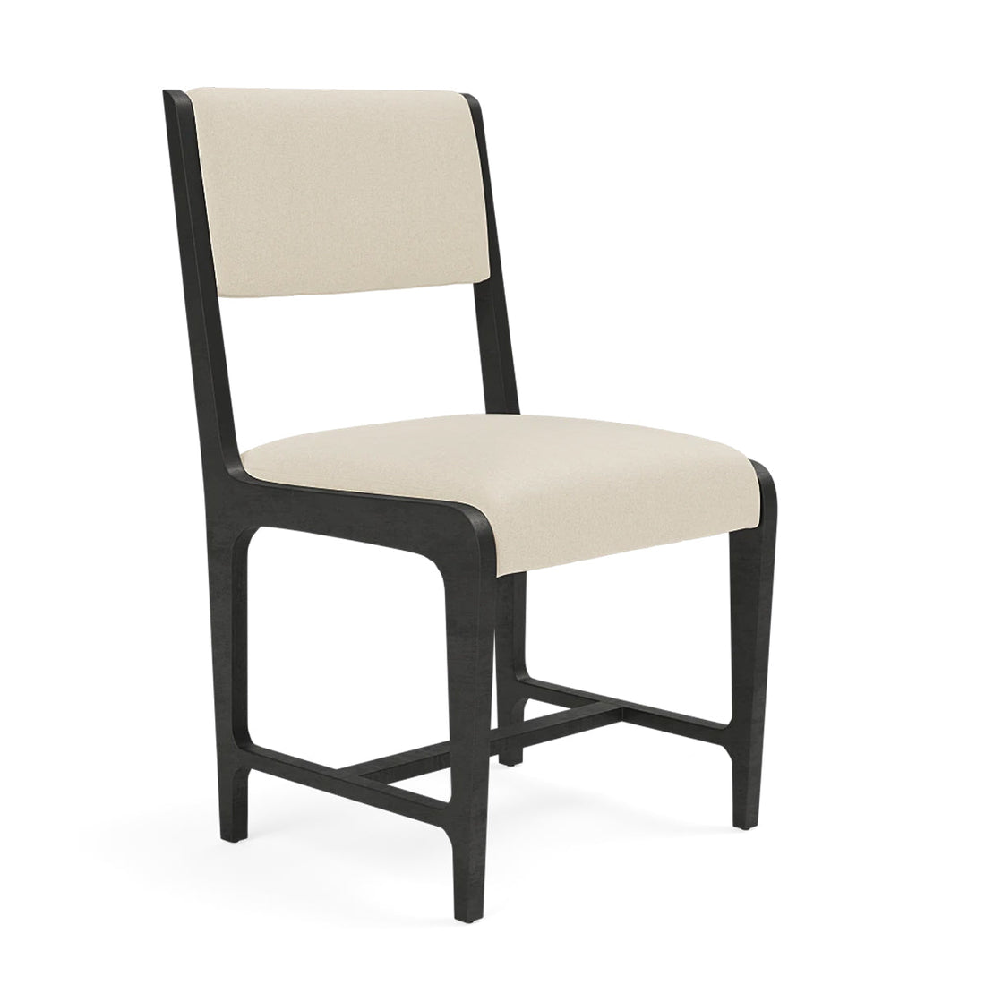 Made Goods Vallois Contemporary Metal Side Chair, Nile Fabric