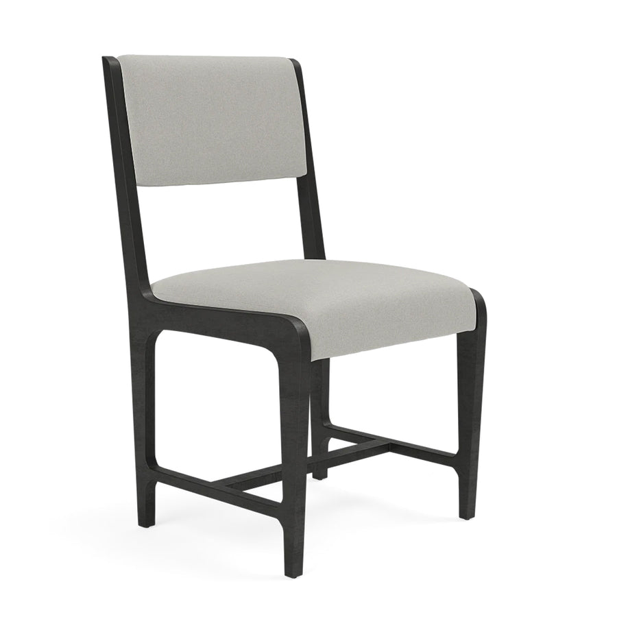 Made Goods Vallois Contemporary Metal Side Chair in Nile Fabric