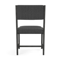 Made Goods Vallois Contemporary Metal Side Chair in Pagua Fabric