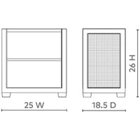 Villa & House Kelsea Side Table - Driftwood