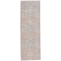 Jaipur Kindred Parisa Medallion Floral Light Blue Light Tan KND14 Rug