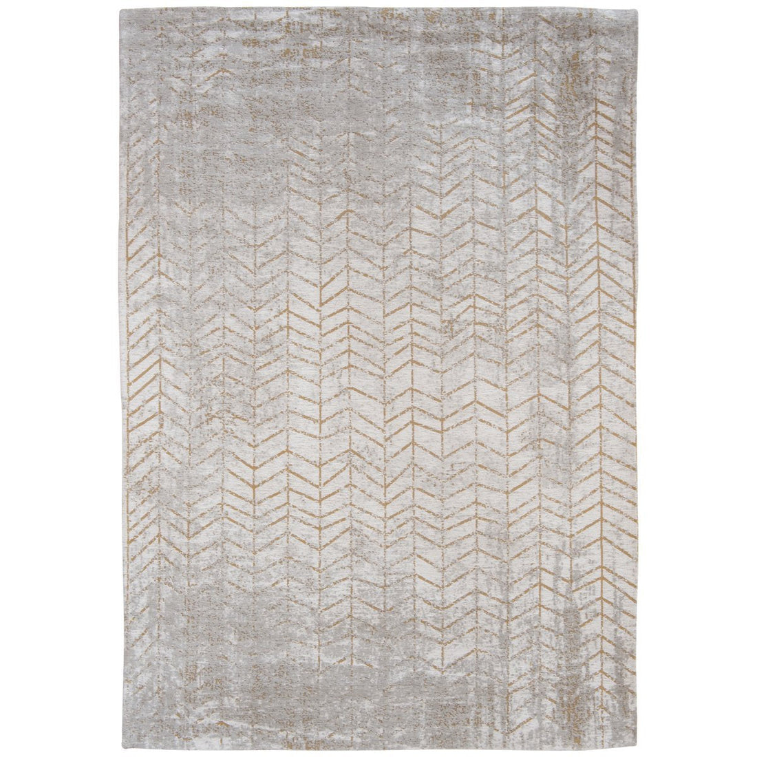 Louis de Poortere Mad Men Jacob's Ladder 8928 Central Yellow Rug