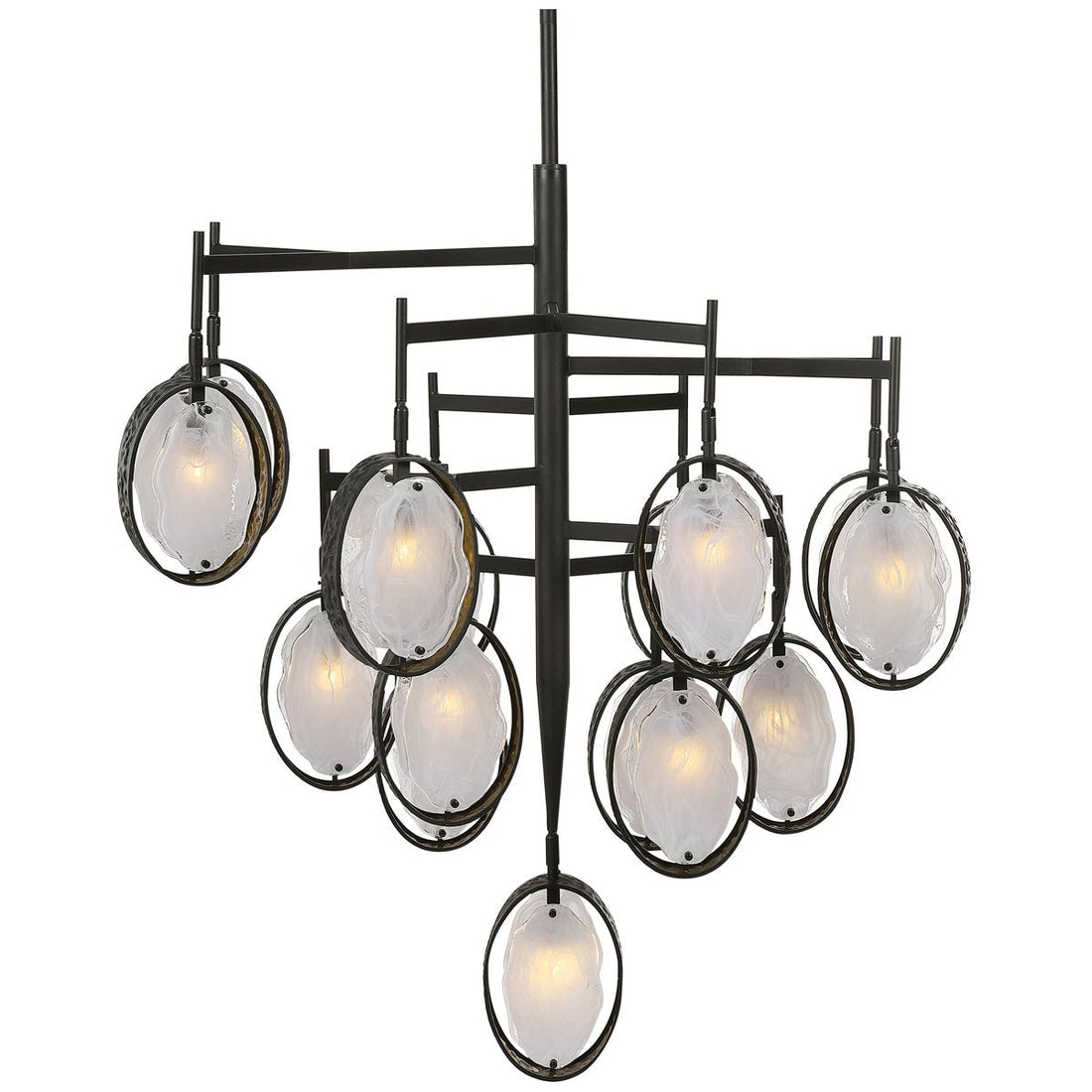 Uttermost Maxin 15-Light Large Bronze Chandelier