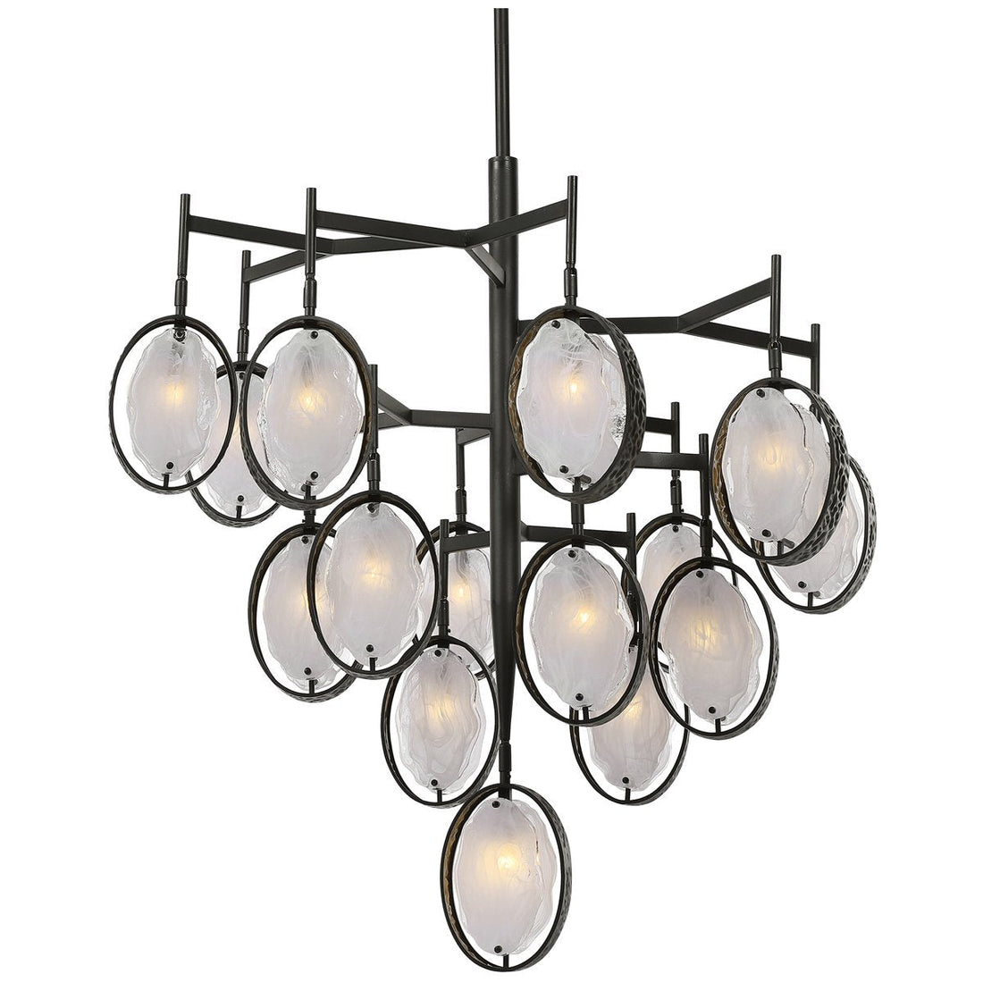 Uttermost Maxin 15-Light Large Bronze Chandelier