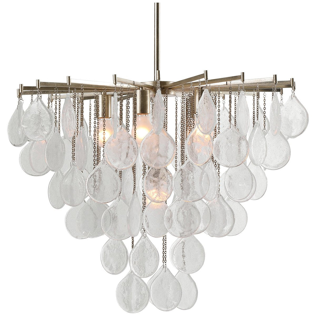 Uttermost Goccia 6-Light Tear Drop Glass Pendant