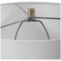 Uttermost Strauss White Ceramic Table Lamp