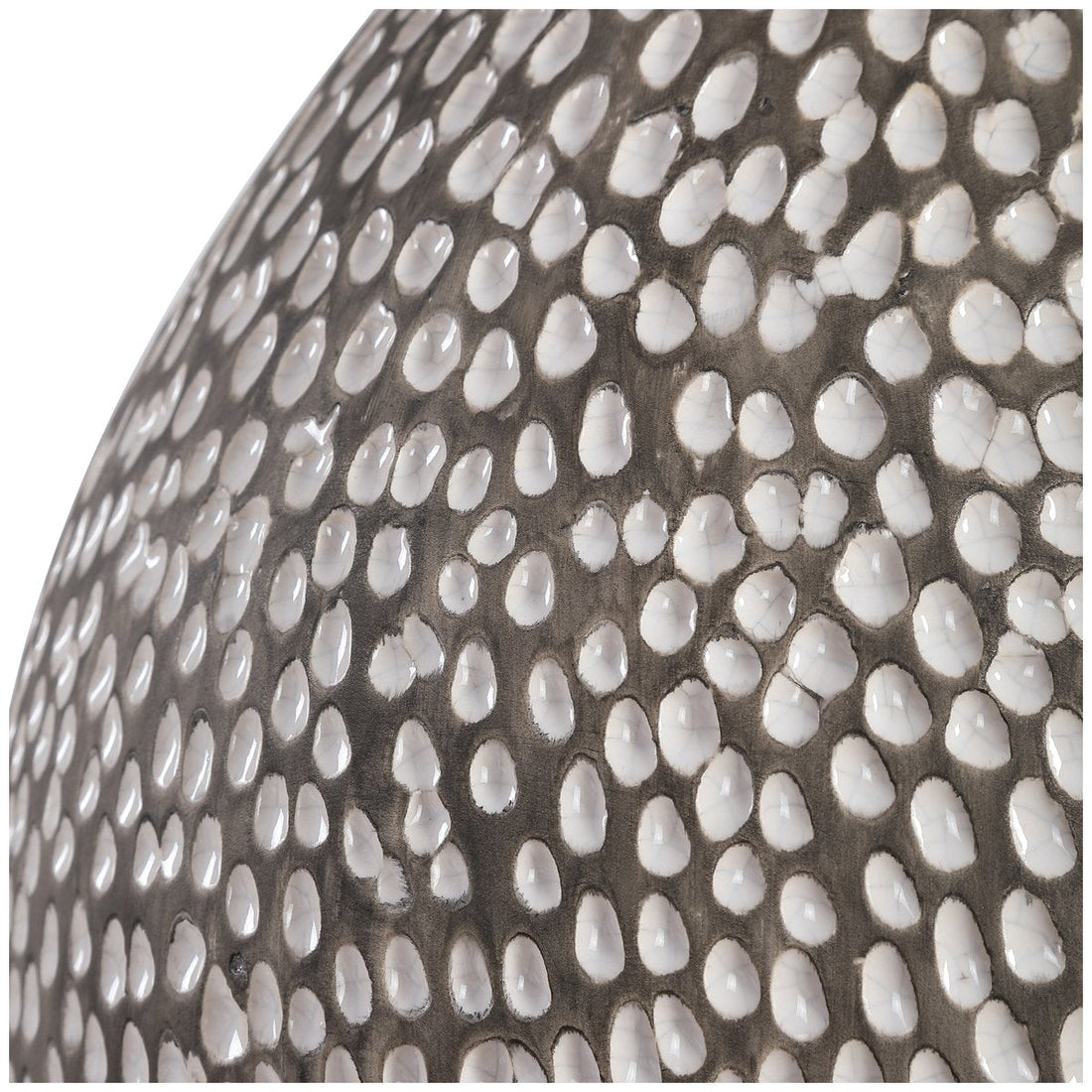 Uttermost Cyprien Gray White Table Lamp