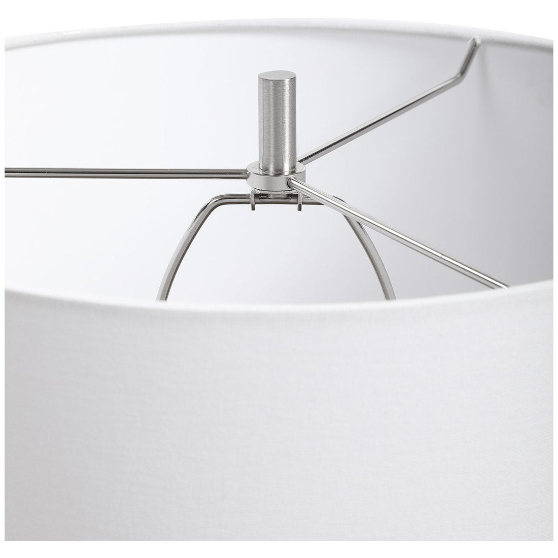 Uttermost Waves Blue and White Table Lamp