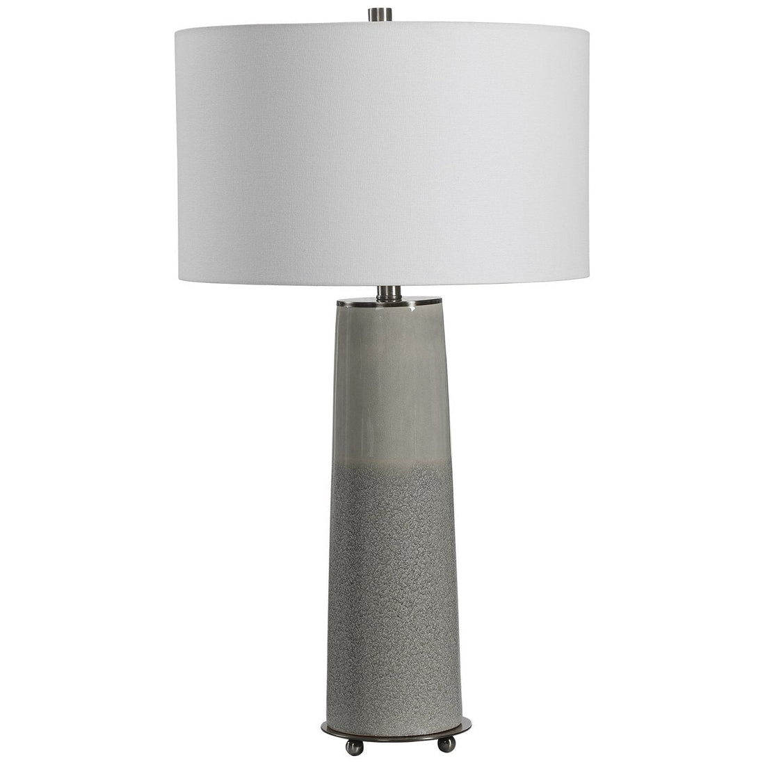Uttermost Abdel Gray Glaze Table Lamp