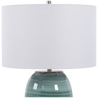 Uttermost Caicos Teal Table Lamp