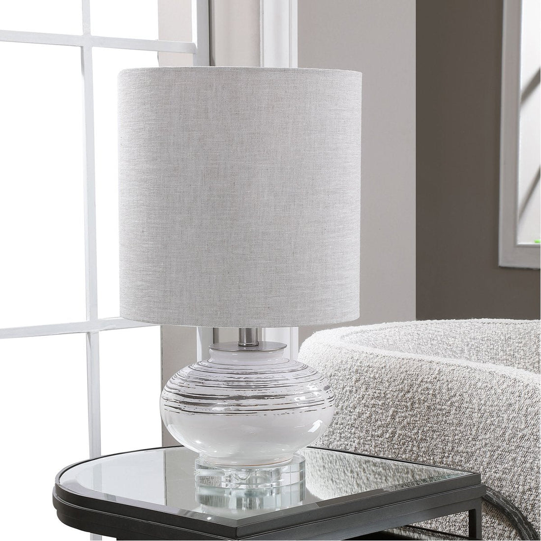 Uttermost Lenta Off-White Accent Lamp