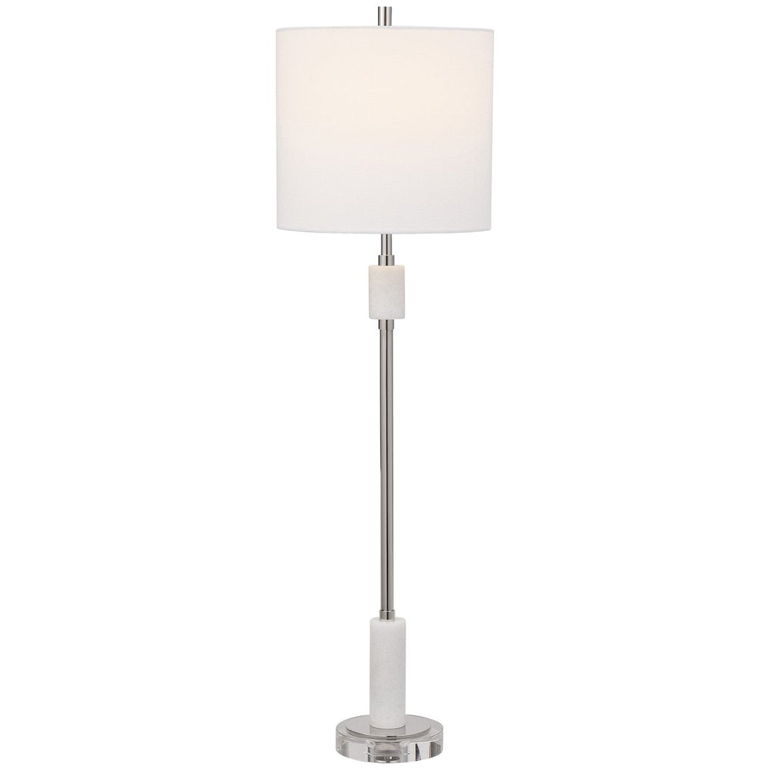 Uttermost Sussex Nickel Buffet Lamp