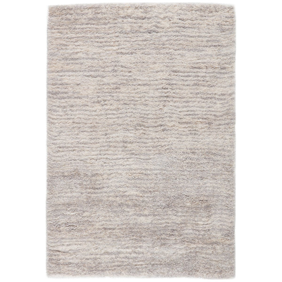 Jaipur Lyra Staves Stripes Light Gray Cream LYR05 Rug