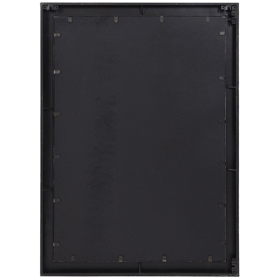 Uttermost Gower Aged Black Vanity Mirror