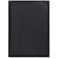 Uttermost Gower Aged Black Vanity Mirror