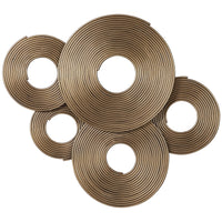 Uttermost Ahmet Gold Rings Wall Decor