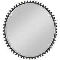 Uttermost Taza Round Iron Mirror