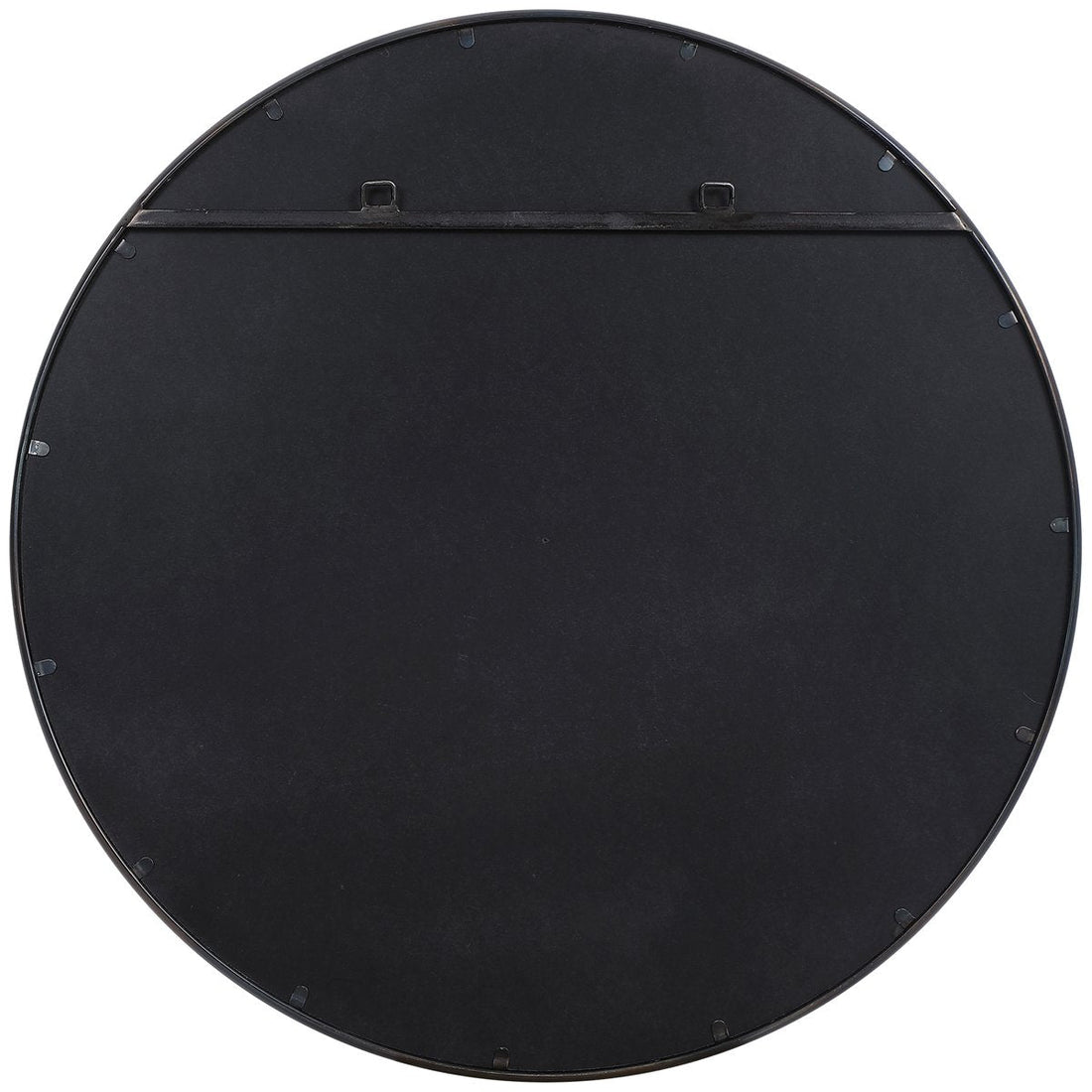 Uttermost Belham Round Iron Mirror