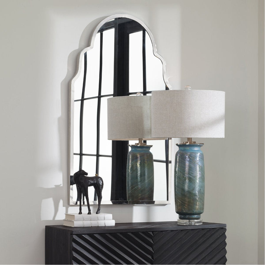 Uttermost Brayden Nickel Arch Mirror