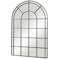 Uttermost Grantola Black Arch Iron Mirror