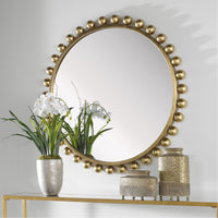 Uttermost Cyra Round Mirror