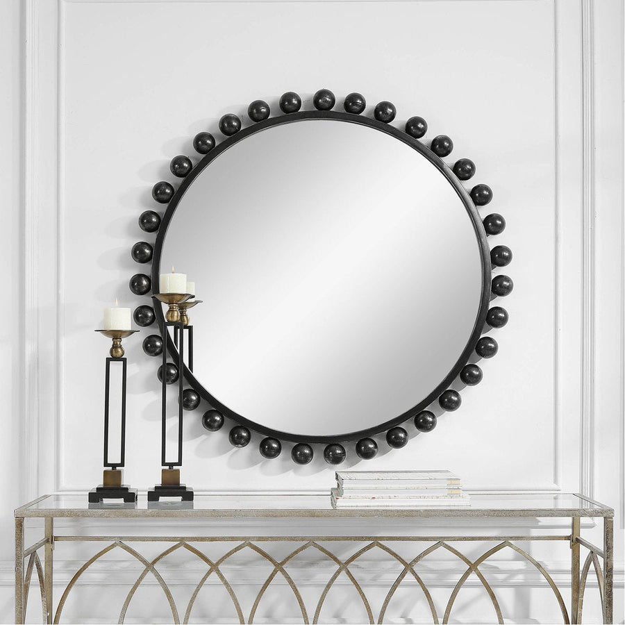 Uttermost Cyra Round Mirror