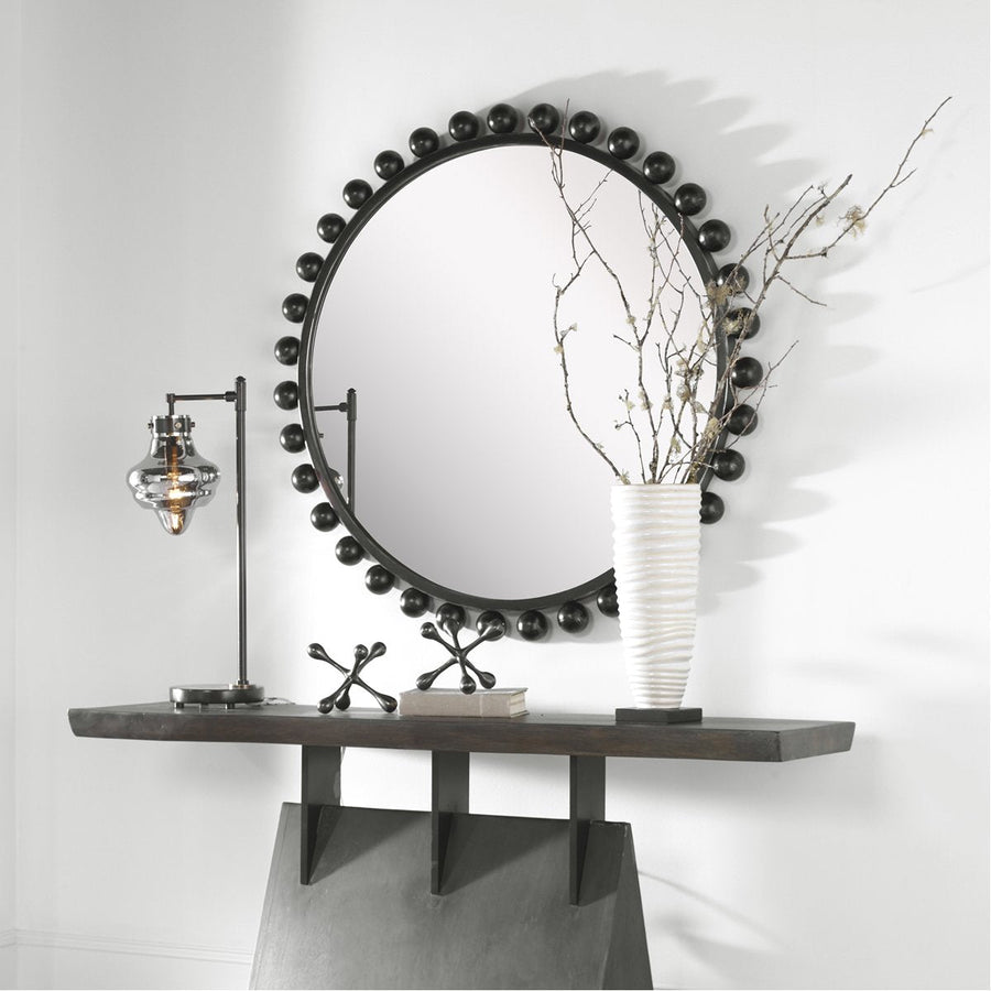 Uttermost Cyra Round Mirror